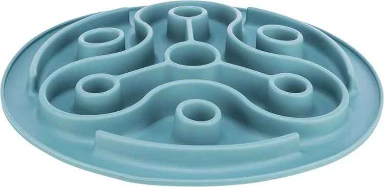 Trixie Slow Feeding Food Mat ø 28 cm blue