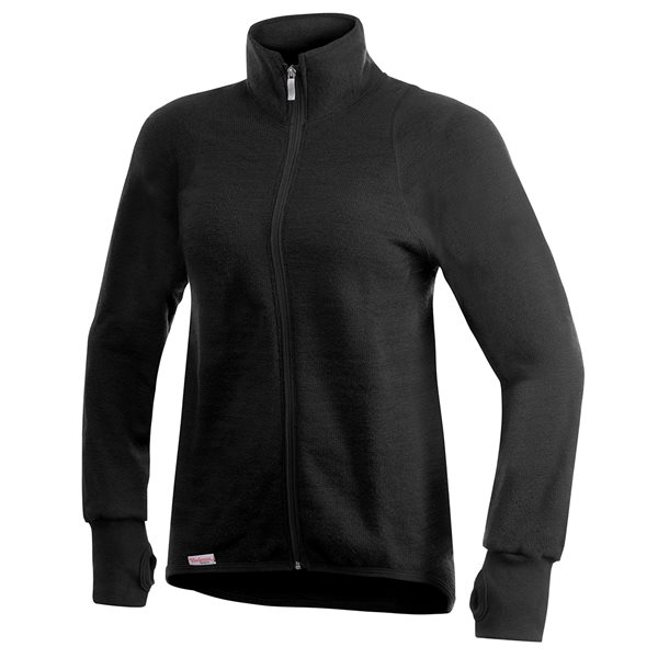 Woolpower Full Zip Jacket 400Jacket Black - S
