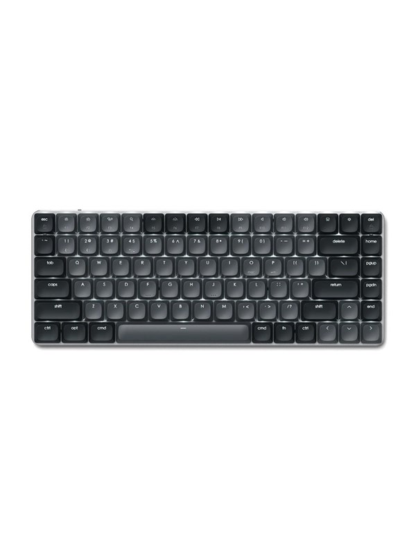 Satechi SM1 Slim Mechanical Backlit Keyboard - Pohjoismainen - Harmaa