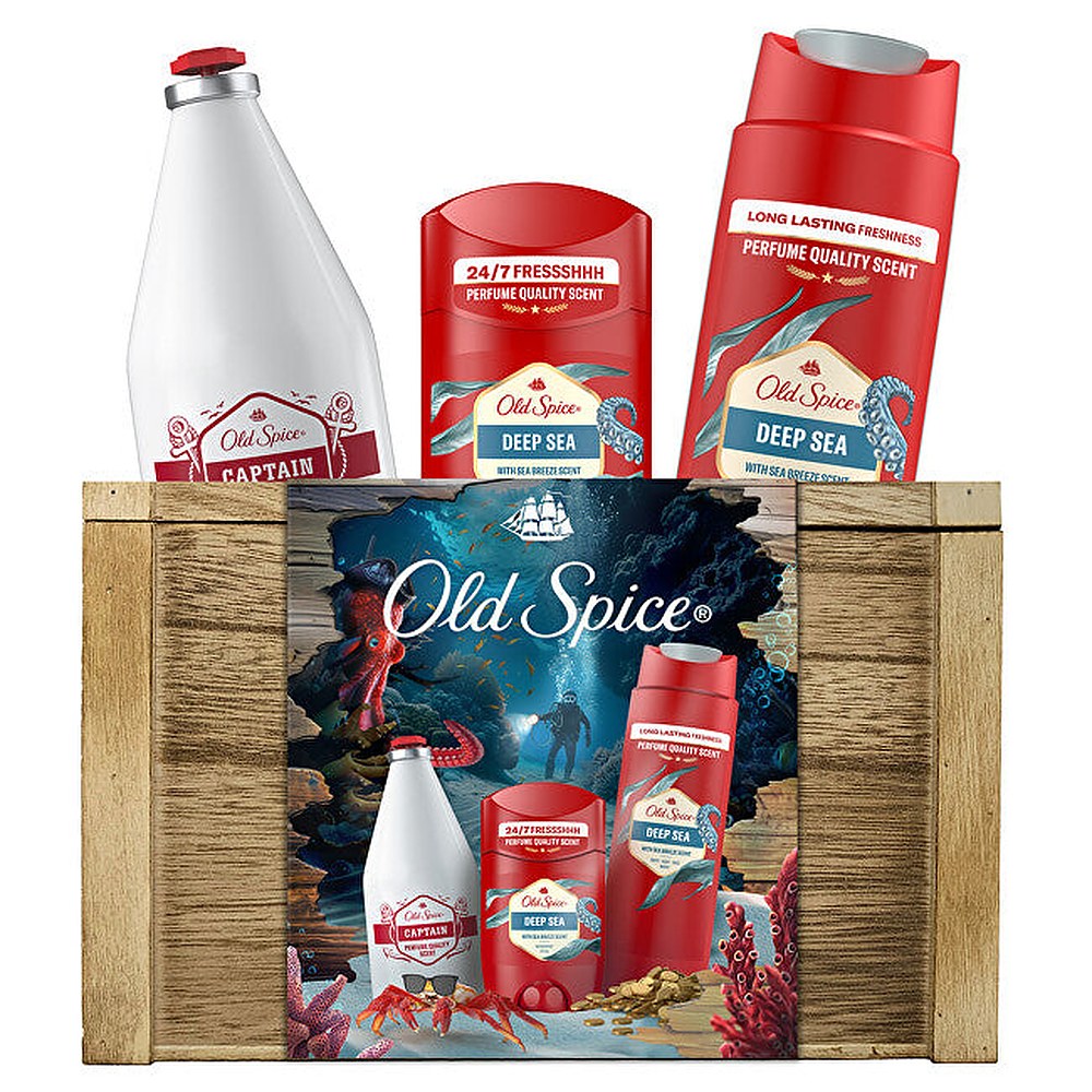 Old spice Syvänmeren vartalonhoitosetti lahjaksi