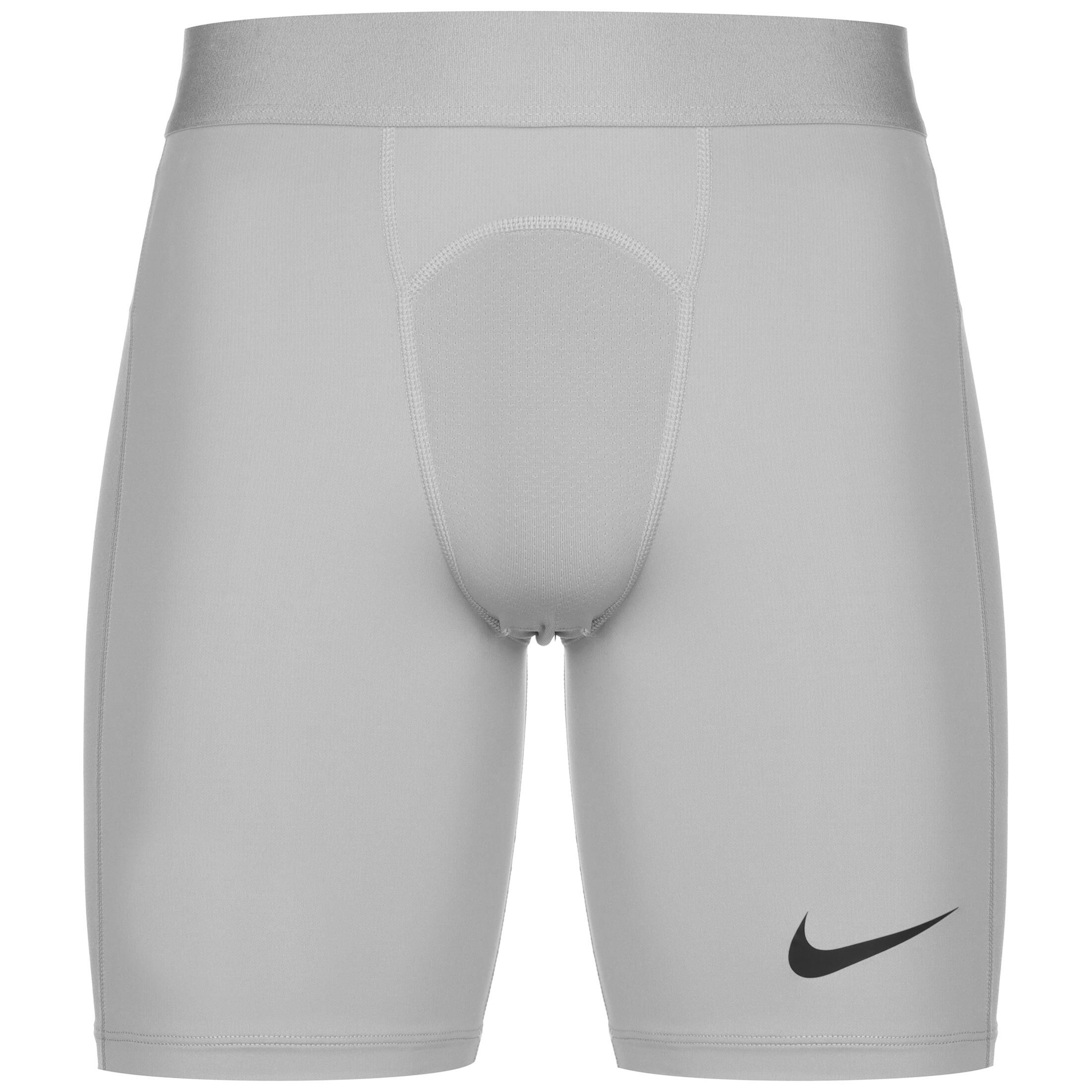 NIKE Urheilualushousut 'Strike' vaaleanharmaa / musta