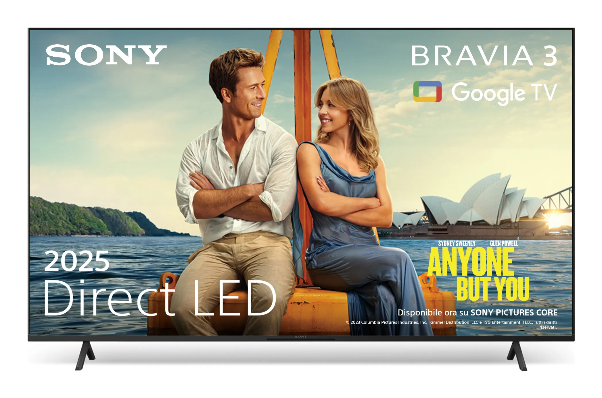 Sony 55" BRAVIA 3 Direct LED 4K Google TV K55S35BP