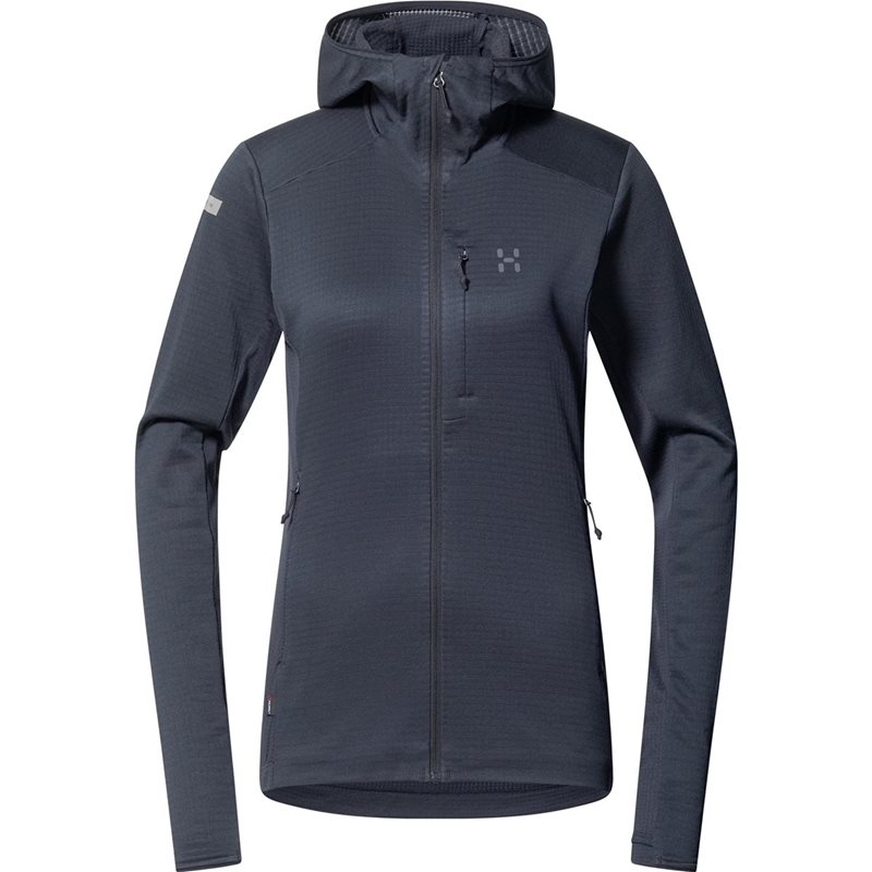 Haglöfs L.I.M Mid Fast II Hood Women True Black - XS