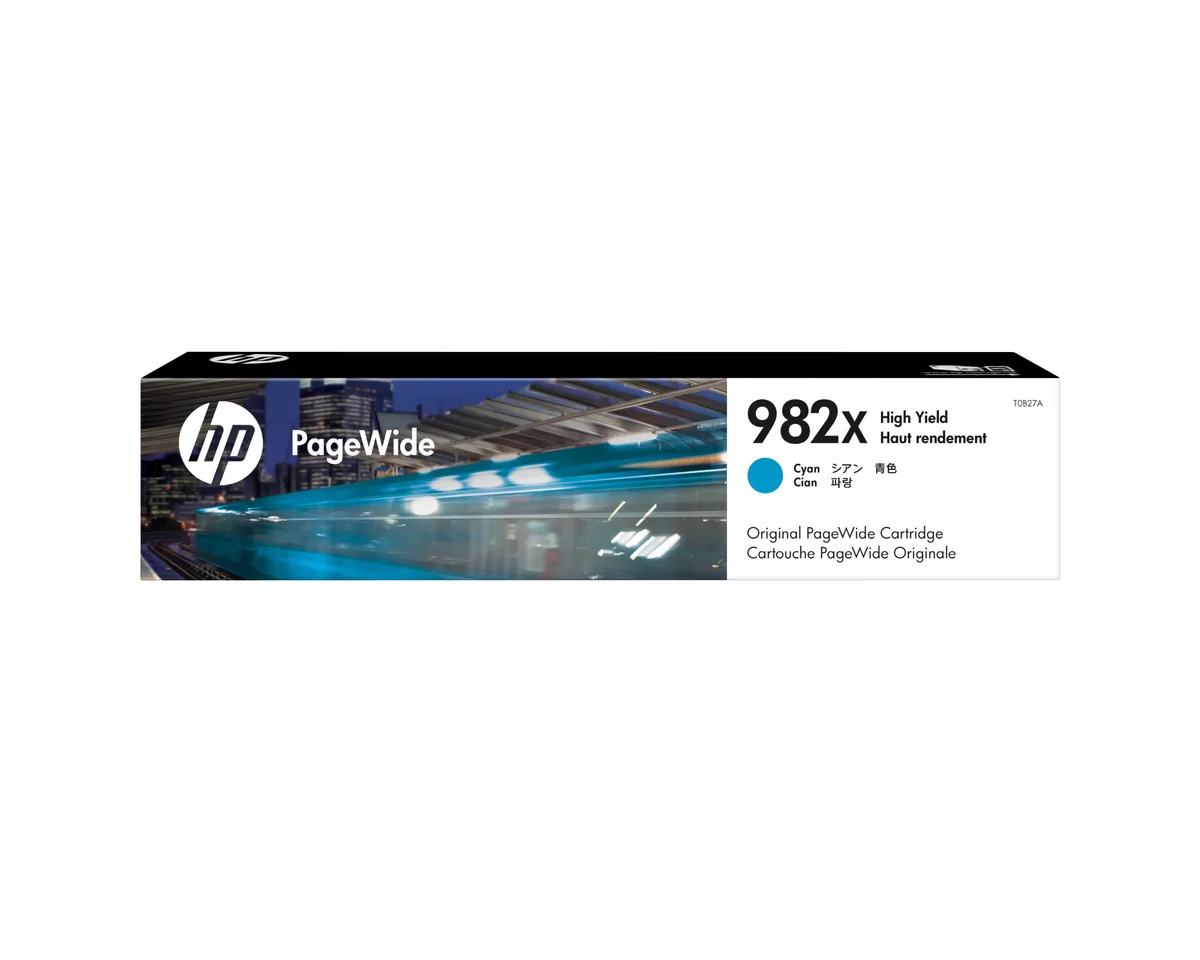 HP 982X -mustekasetti, syaani