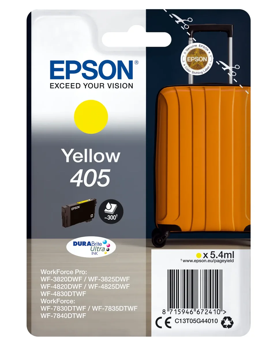 Epson 405 - Keltainen - Original - ink cartridge