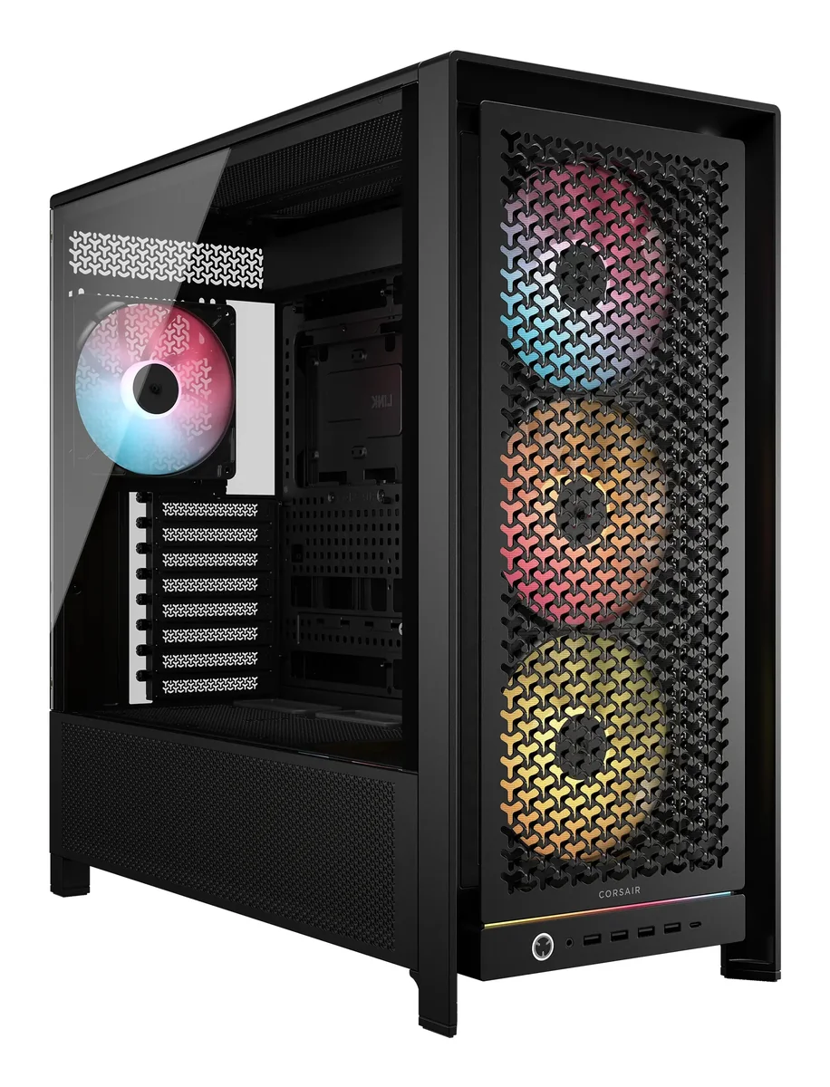 Corsair FRAME 5000D RS ARGB Black - Kotelot - Miditower - Musta