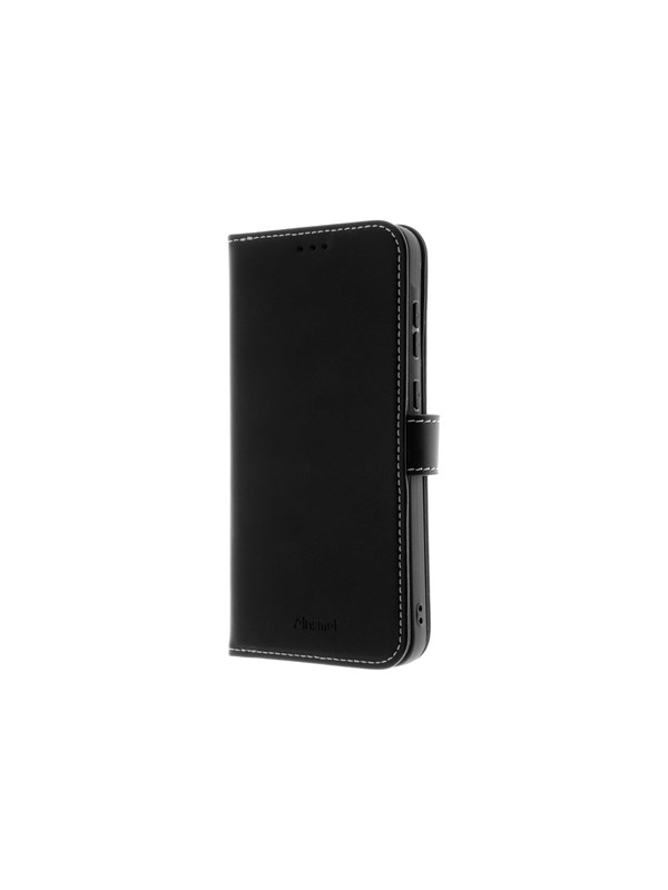 Insmat Exclusive Flip Case -lompakkokotelo, Samsung Galaxy A35 5G, musta
