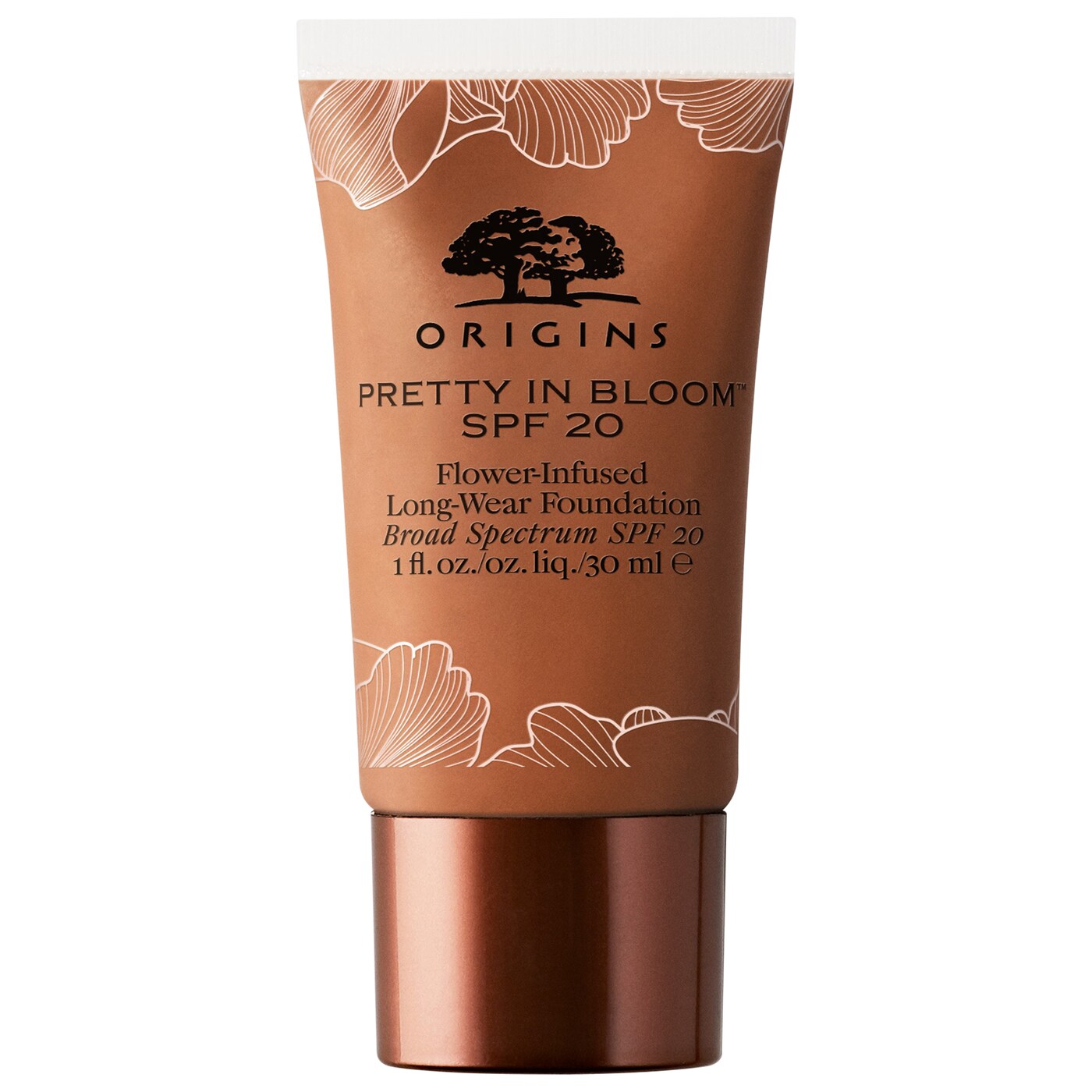 Origins Pretty In Bloom Pitkäkestoinen Cream Foundation No. 700 Very Deep Neutral SPF 20 30 ml