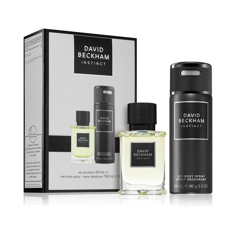 David Beckham Instinct eau de parfum miehille 50ml + deodorantti 150ml