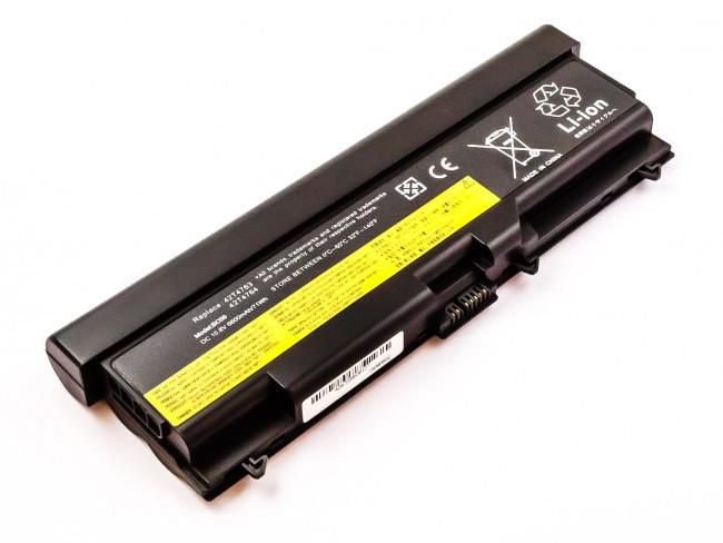 CoreParts - Akut ja paristot tietokoneelle (svarende til: IBM 51J0500, IBM 42T4710, IBM 42T4712, IBM 42T4714) - Litiumion - 9-soluinen - 7800 mAh - lajitelma - Lenovo Edge 15 80K9 ThinkPad Edge 14 15 E420 E425 E520 E525 ThinkPad SL410 SL510 ThinkPad SL410 SL510)