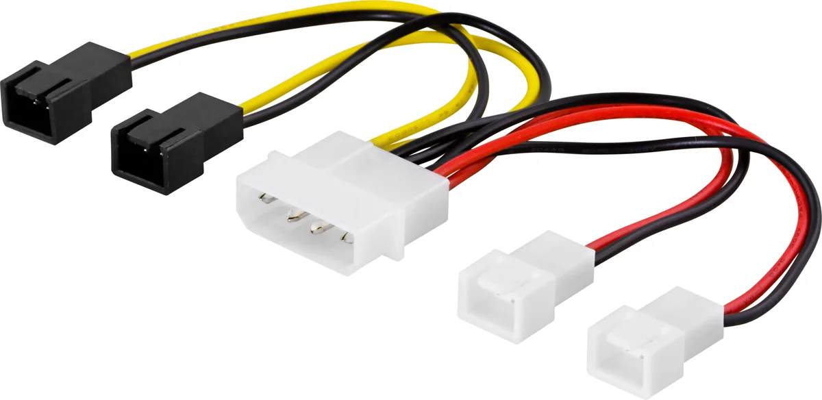 Deltaco Fan Power Adapter