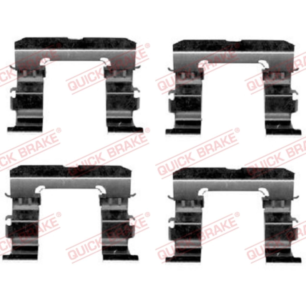 Jarrupalojen asennussarja QUICK BRAKE 109-1632
