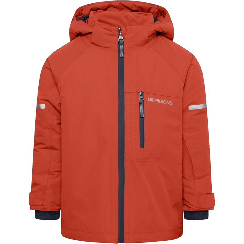 Didriksons Falken Kids' Jacket Rust - 100