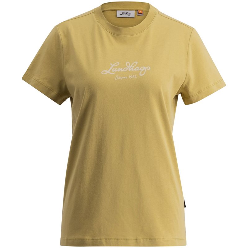 Lundhags Järpen Logo T-shirtW Straw - XS