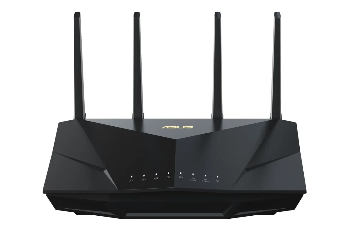 Asus RT-AX5400 -reititin, Wi-Fi 6, AX5400, Dual-band, VPN-tuella, musta