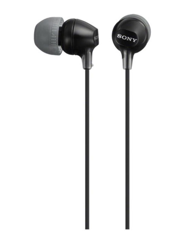 Sony MDR-EX15AP - In-Ear - Mikrofoni - Musta