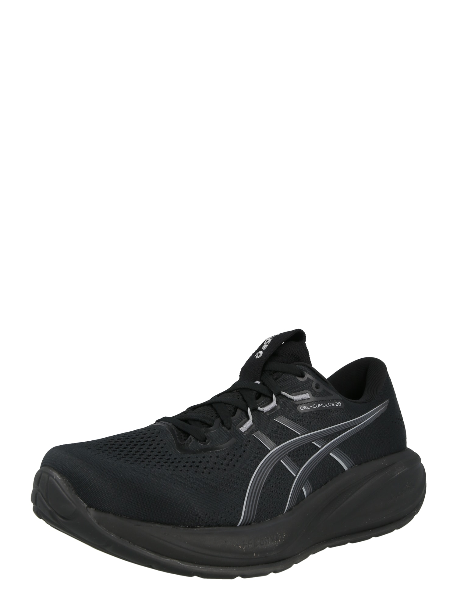 ASICS Juoksukengät 'Gel-Cumulus 28' tummanharmaa / musta