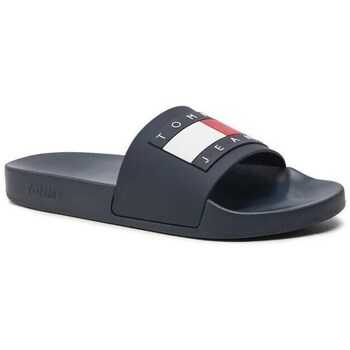 Tommy Jeans Pistokkaat 'Essential' marine / tulenpunainen / valkoinen