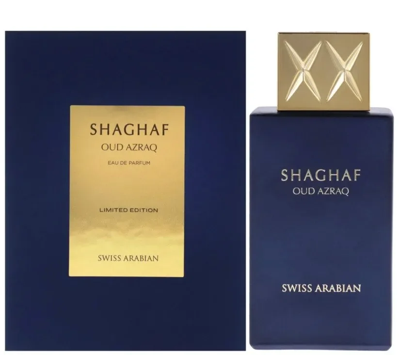 Swiss Arabian Shaghaf Oud Azraq Unisex Eau de Parfum – 75ml