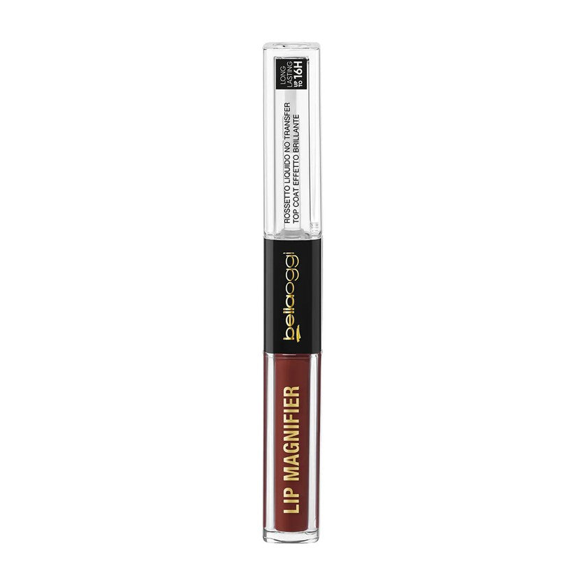 Bellaoggi Lip Magnifier - Pitkäkestoinen 2 Step -nestemäinen huulipuna 206 ruby red