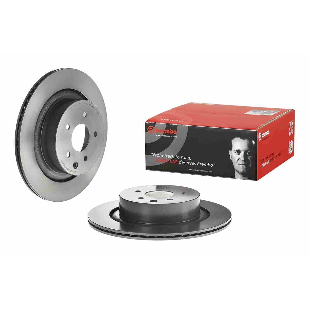 Jarrulevy BREMBO 09.D689.11