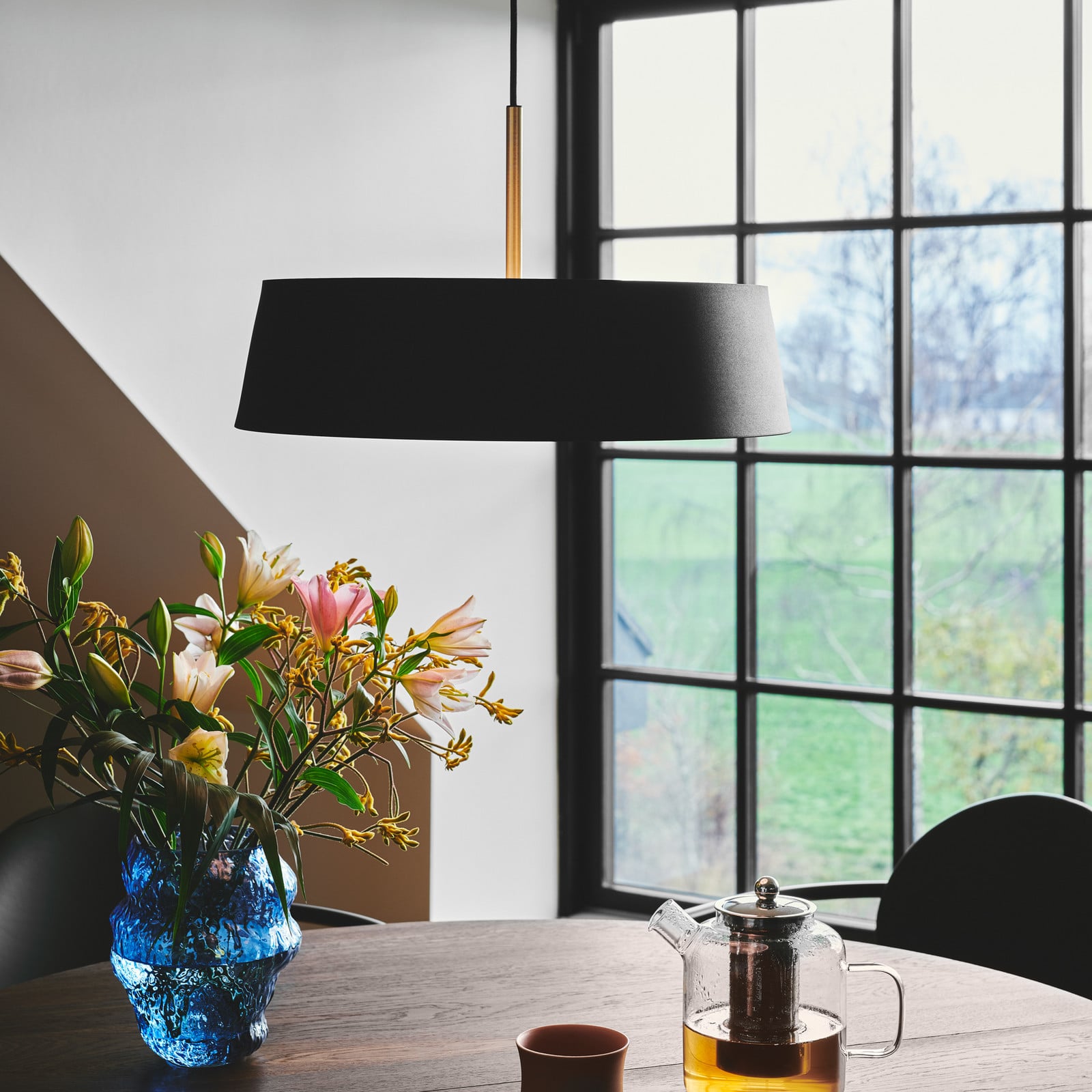 Clasi 45 Riippuvalaisin Black - Nordlux - Olohuone - Metalli - Yksilamppuinen