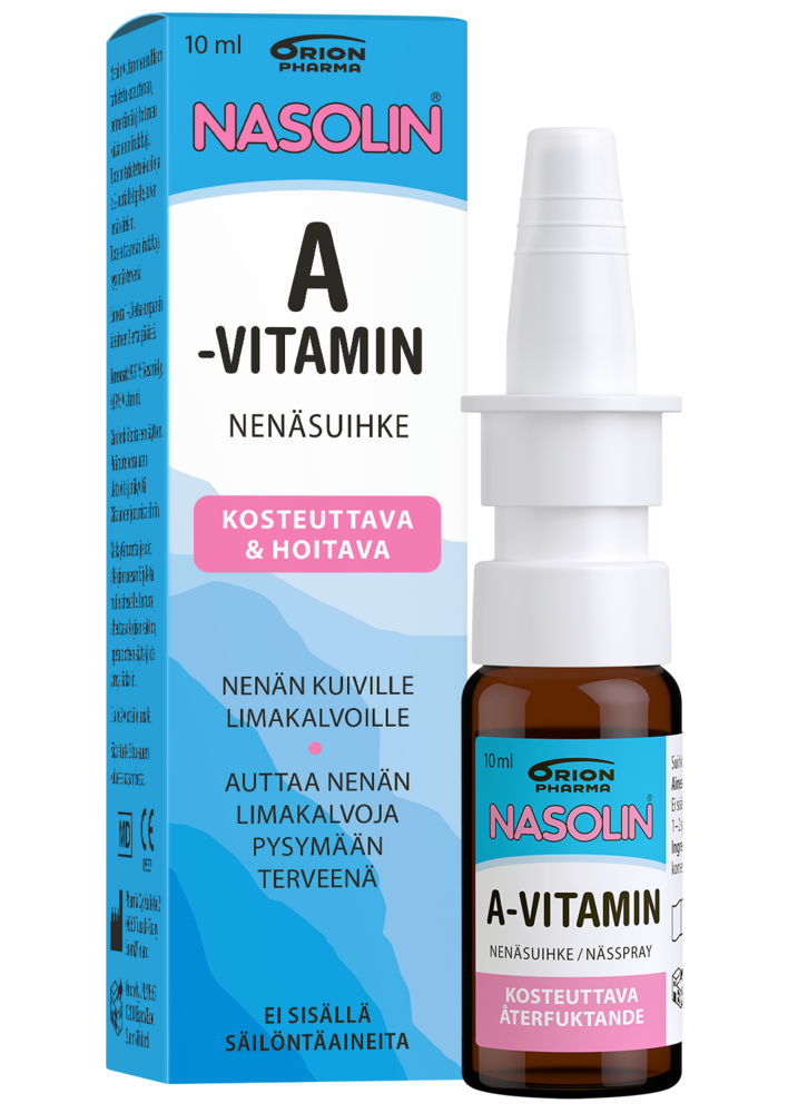 Nasolin A-Vitamin 10 ml nenäsuihke