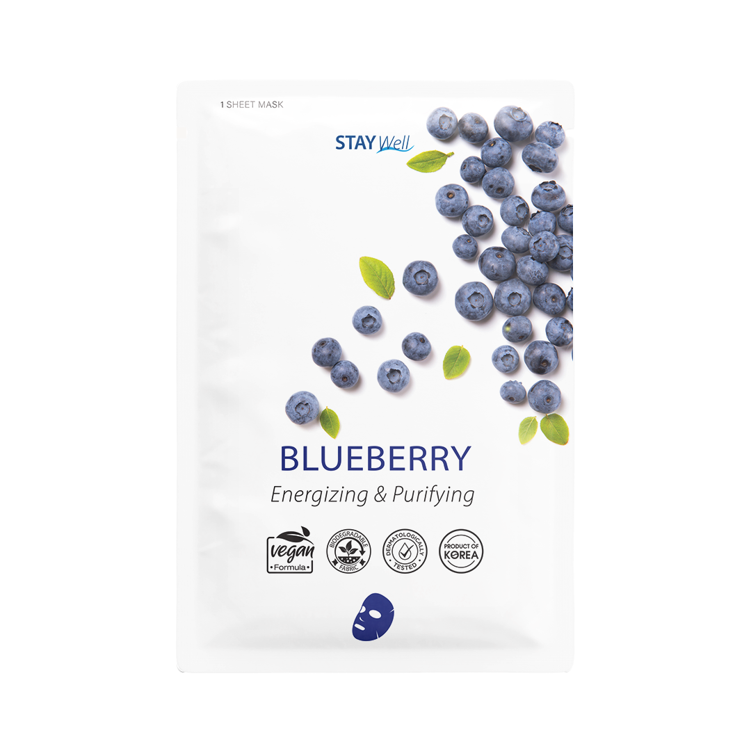 Stay Well Blueberry Vegan -kangasnaamio 23 g