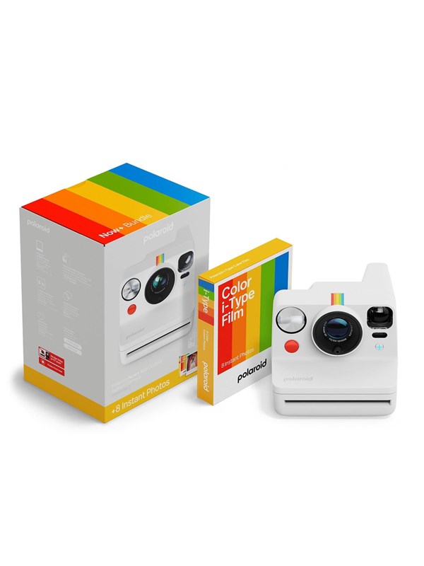 Polaroid Now+ Gen 3 White Kit värifilmillä (8 kuvaa)