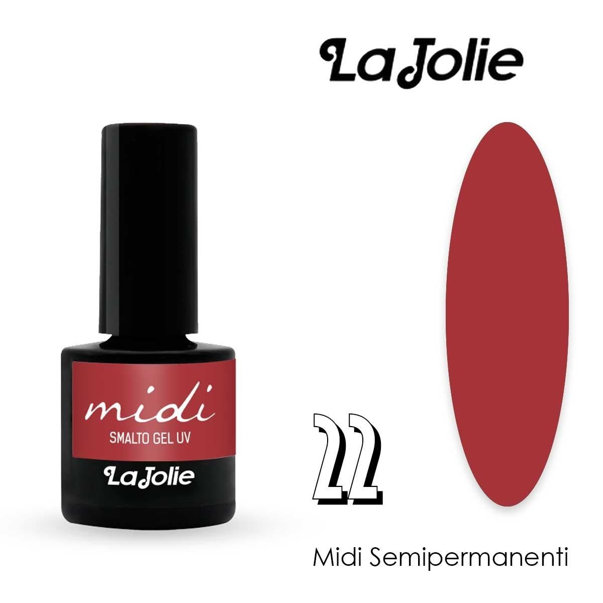 La jolie semi-permanent 7 ml nro 22