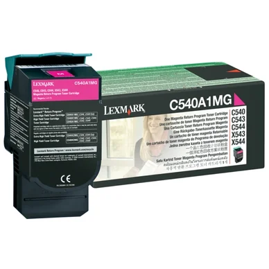 Lexmark Värikasetti magenta 1.000 sivua return C540A1MG Vastaa: N/A