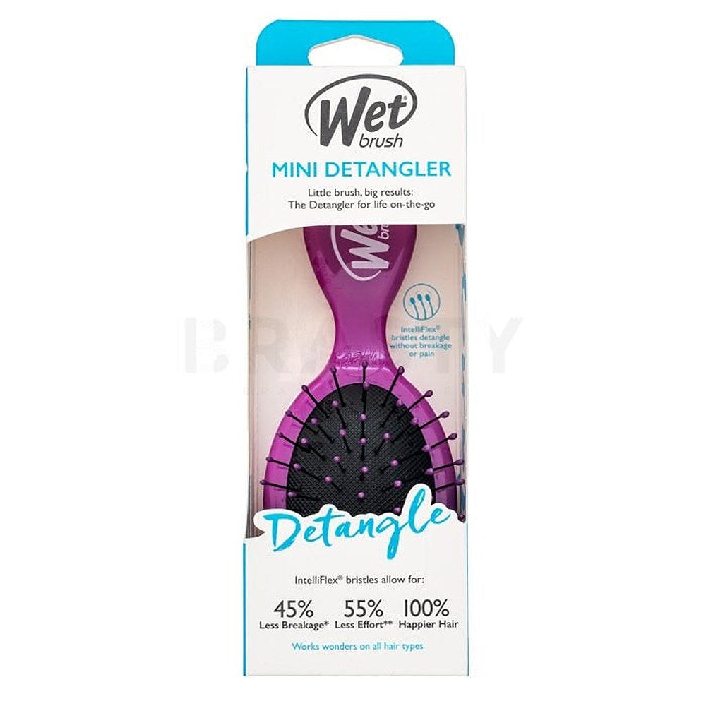 Wet Brush Mini Detangling pieni hiusharja Purppura | Fioletowy