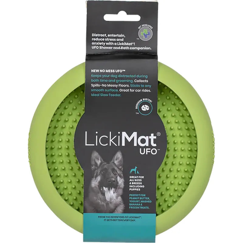 LickiMat Ufo Aktivointikulho, Vihreä