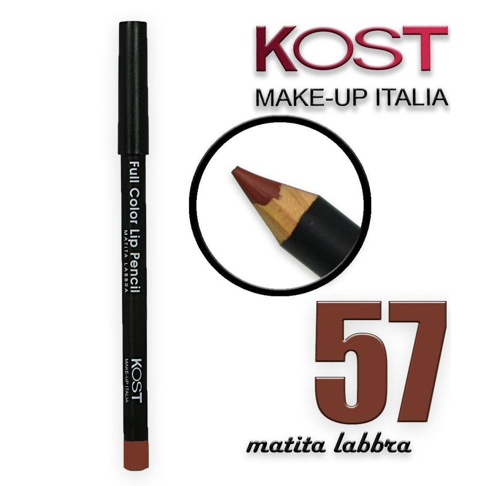 Huulikynä Kost Make Up 57 Tumma Ruskea Täysväri