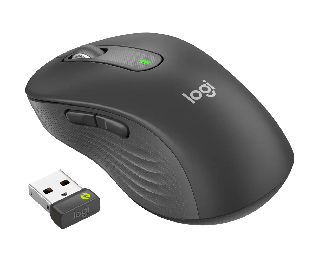 Logitech Signature M650 -langaton ergonominen hiiri, grafiitti