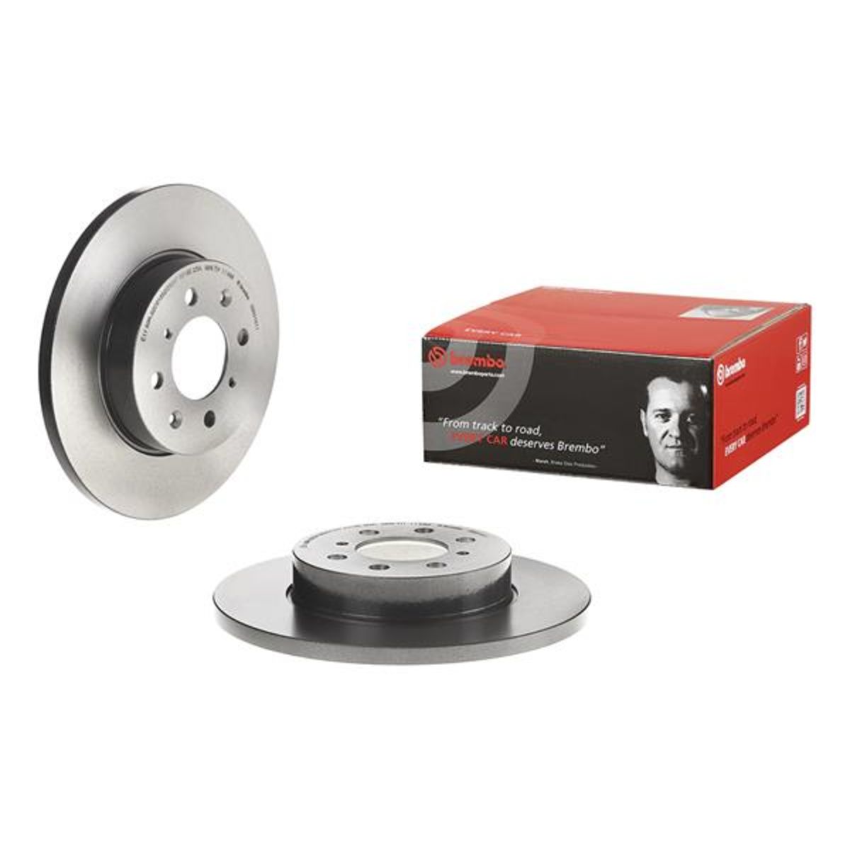 Jarrulevy BREMBO 08.6918.11