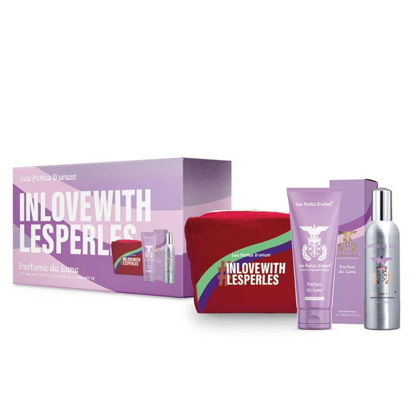 Les perles d'orient Cofanetto Parfume De Lune Edp 150 Ml + Kylpyvaahto 100 Ml + Beauty Kotelo 1 kappale