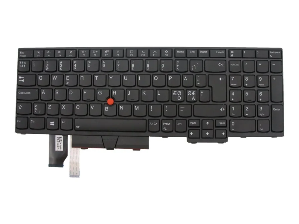 Lenovo 5N20W68251, Näppäimistö, Pohjoismainen, Lenovo, ThinkPad L15 (20U7, 20U8)