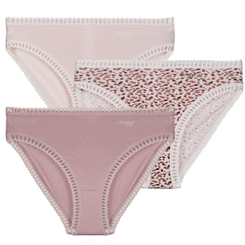 SLOGGI Alushousut 'GO Crush' beige / taupe / vaaleanpunainen