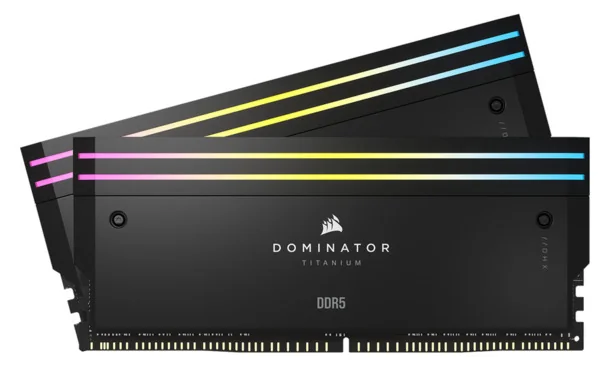 Corsair Dominator Titanium DDR5 Light Enhancement Kit - Musta RGB