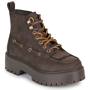 TIMBERLAND Nauhanilkkurit 'Stone Street' tummanruskea