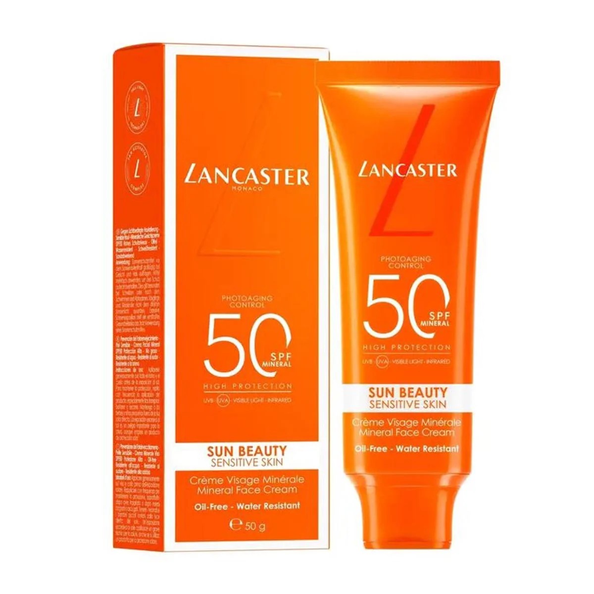 Lancaster Aurinko Beauty Mineraalivoide herkälle iholle SPF50 -50ml