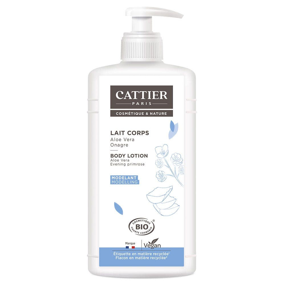 Cattier Aloe Vera Evening Primrose Shaping Body Milk BIO 500ml