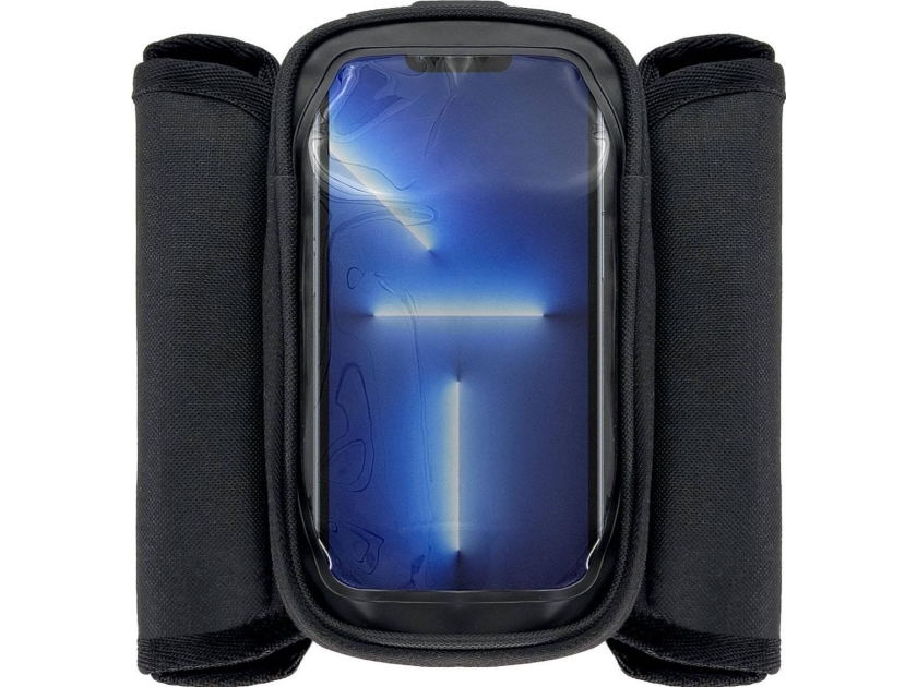 Wozinsky bicycle frame bag waterproof phone case 1.5l black (WBB26BK)