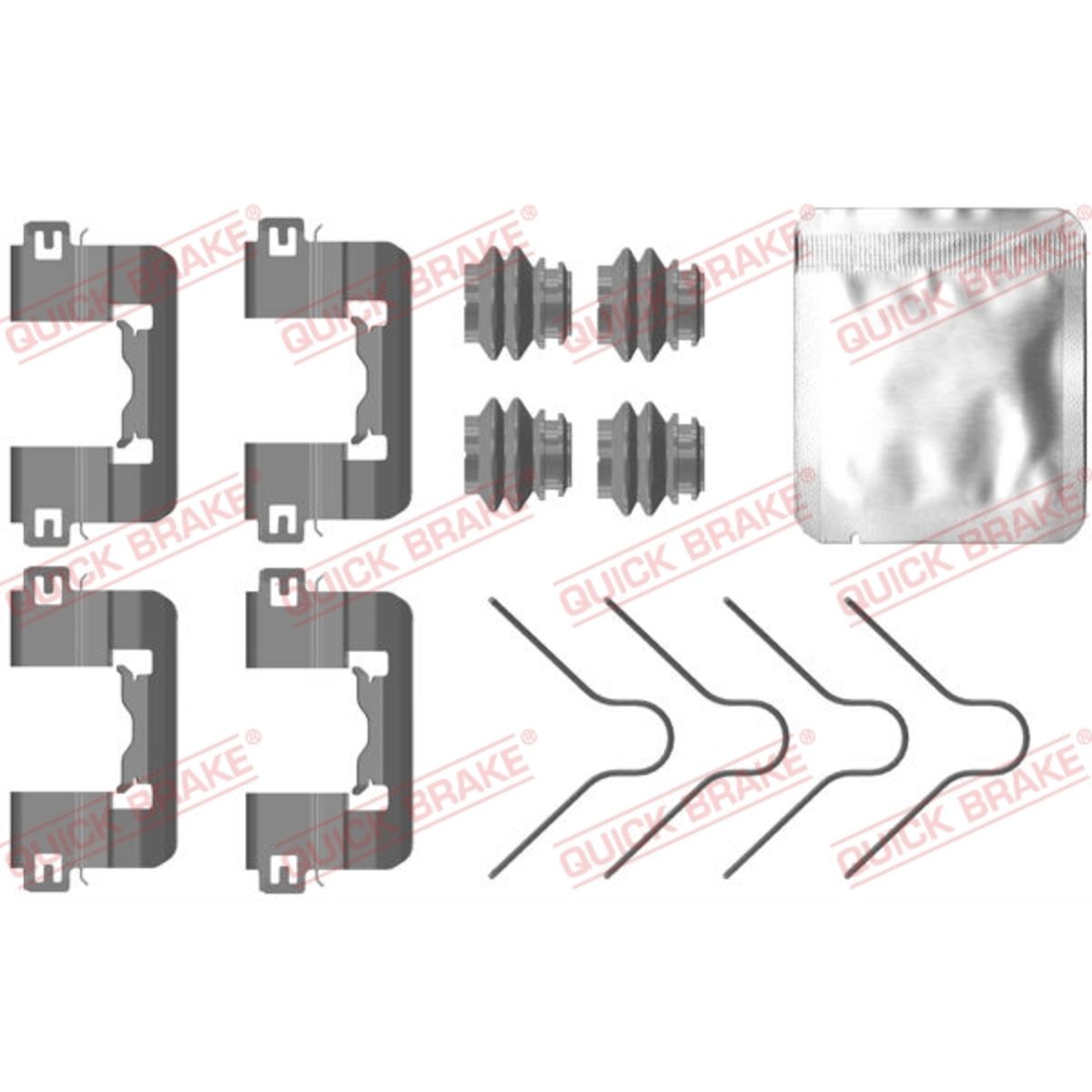 Jarrupalojen asennussarja QUICK BRAKE 109-0105