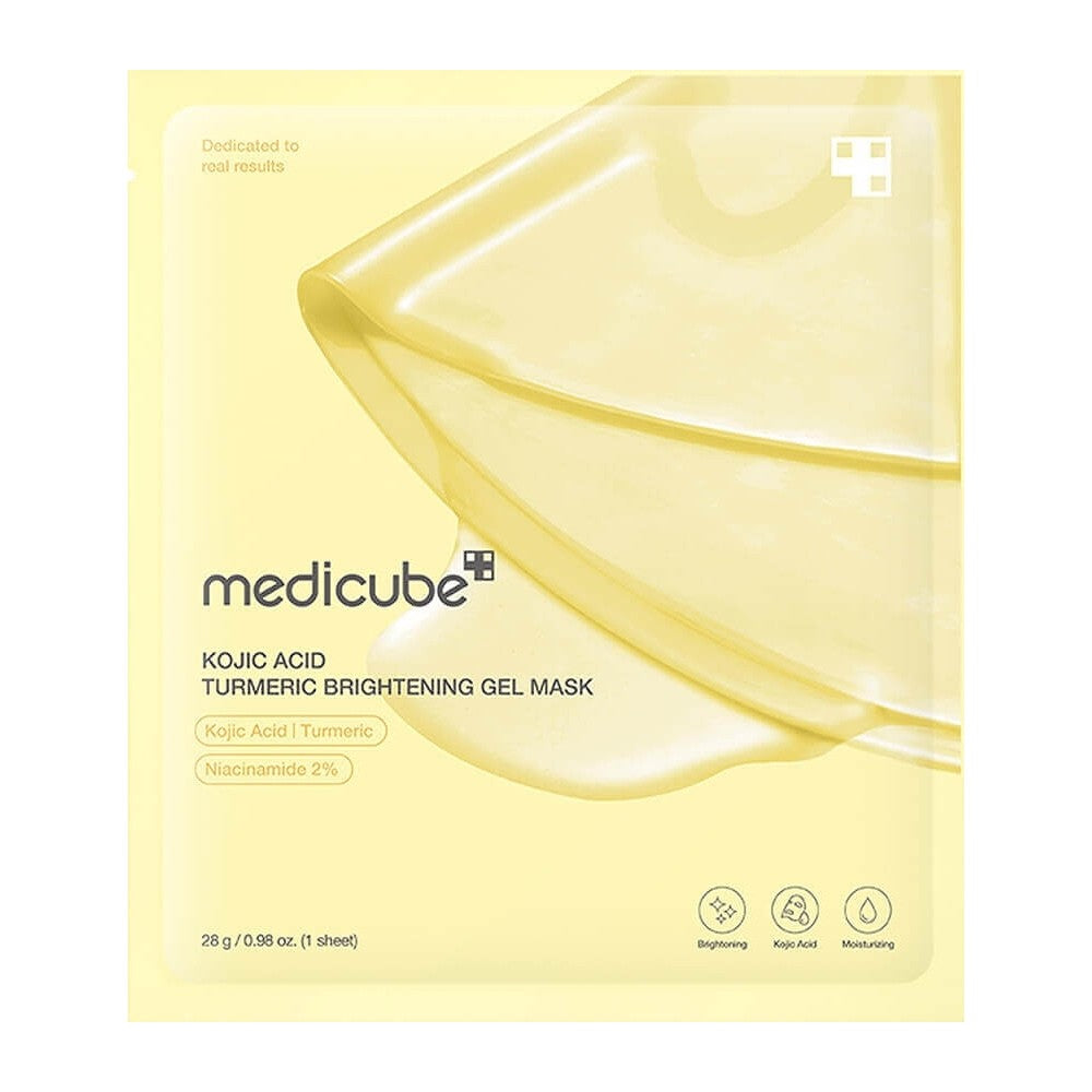Medicube Acido Kojico Curcuma Brightening Gel Maschera 28g — Maschera gel