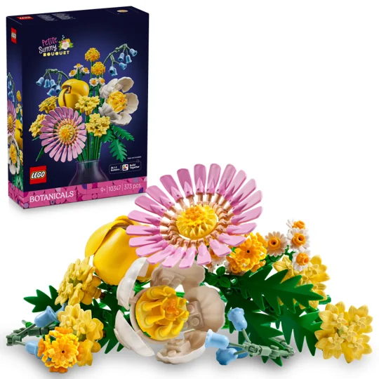LEGO Botanicals 10347 Pieni aurinkoinen kukkakimppu