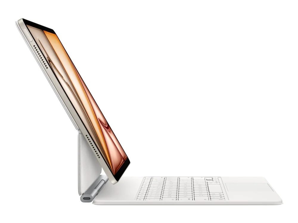 Apple Magic Keyboard, QWERTY, Tanska, Tasohiiri, Näppäimen saksikytkin, Apple, iPad Air 13 (M3) iPad Air 13 (M2)