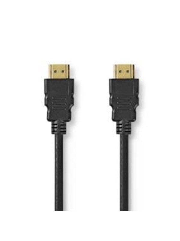 Nedis Ultra High Speed HDMI TM -kaapeli | HDMITM liitin | HDMITM liitin | 8K@60Hz | 48 Gbps | 3.00 m | Pyöreä | 6.7 mm | Musta | Label