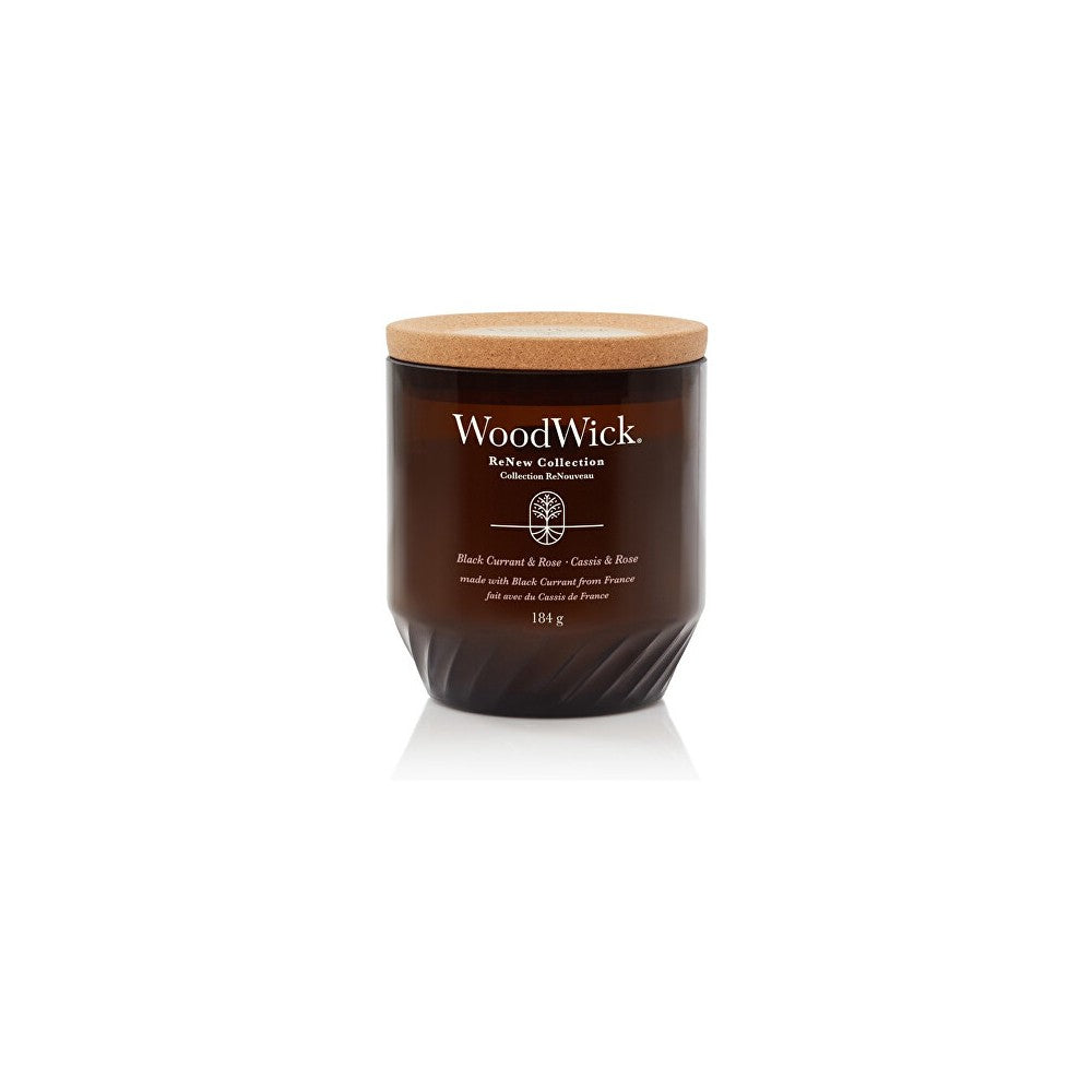 Woodwick ReNew Mustaherukka ja ruusu - 184,0 g